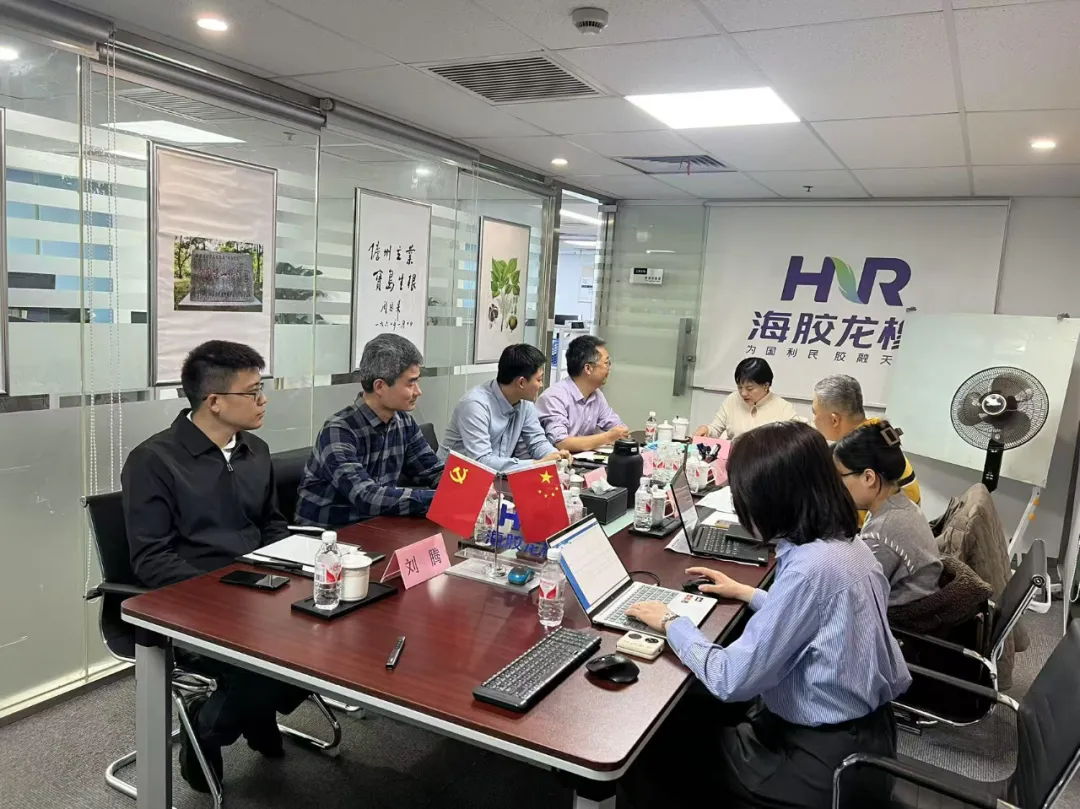 海墾集團(tuán)黨委委員、總會(huì)計(jì)師梁翠赴上海龍橡調(diào)研